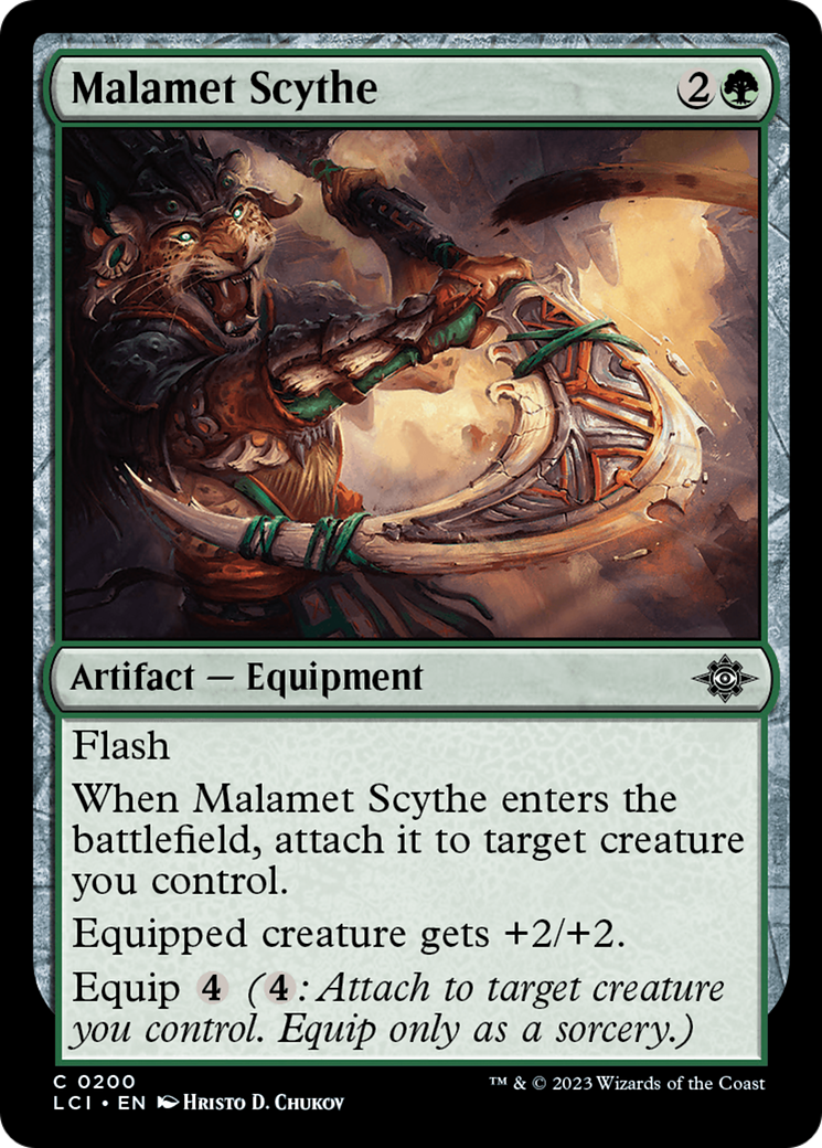 Malamet Scythe [The Lost Caverns of Ixalan] - tcgcollectibles