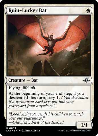 Ruin-Lurker Bat [The Lost Caverns of Ixalan] - tcgcollectibles