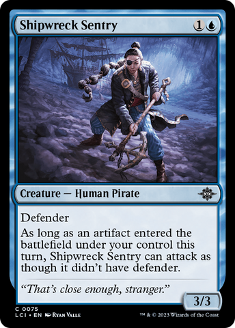 Shipwreck Sentry [The Lost Caverns of Ixalan] - tcgcollectibles