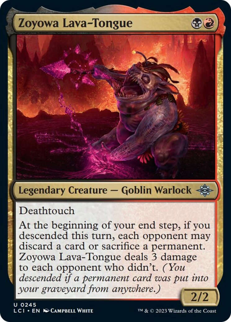 Zoyowa Lava-Tongue [The Lost Caverns of Ixalan] - tcgcollectibles