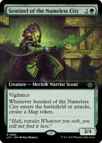 Sentinel of the Nameless City (Extended Art) [The Lost Caverns of Ixalan] - tcgcollectibles