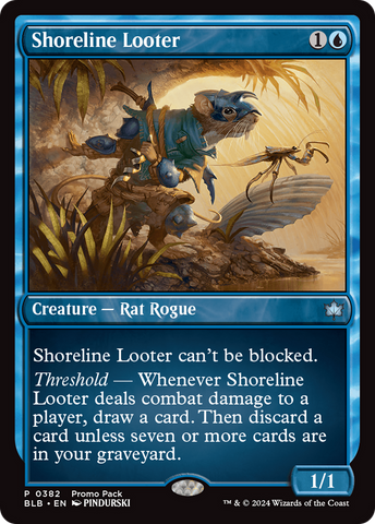 Shoreline Looter [Bloomburrow Promos] - tcgcollectibles