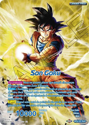 Son Goku // Heightened Evolution SS3 Son Goku Returns (Championship 2023 Golden Card Vol.1) (BT9-127) [Tournament Promotion Cards]
