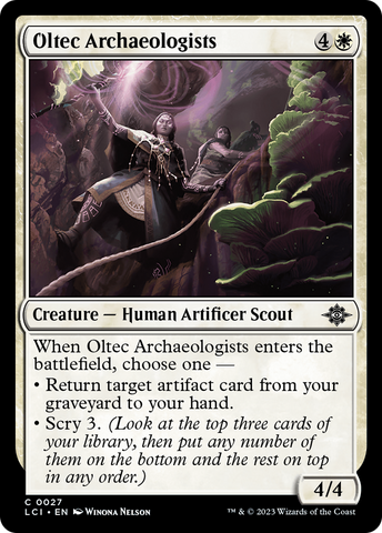 Oltec Archaeologists [The Lost Caverns of Ixalan] - tcgcollectibles