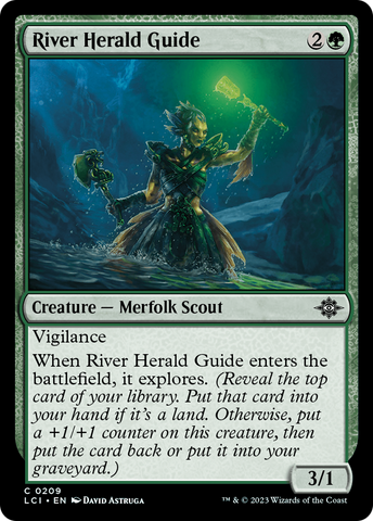 River Herald Guide [The Lost Caverns of Ixalan] - tcgcollectibles