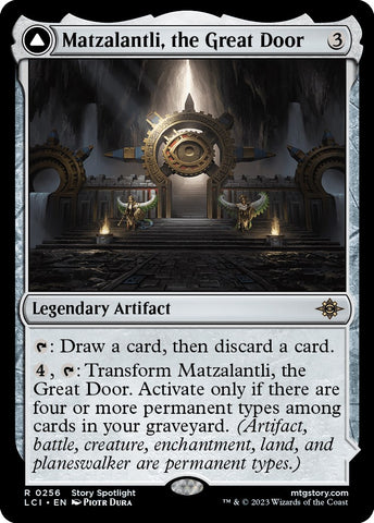 Matzalantli, the Great Door // The Core [The Lost Caverns of Ixalan] - tcgcollectibles