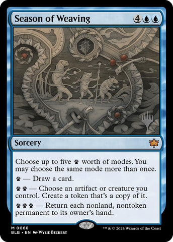 Season of Weaving (Promo Pack) [Bloomburrow Promos] - tcgcollectibles