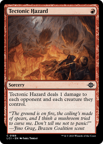 Tectonic Hazard [The Lost Caverns of Ixalan] - tcgcollectibles