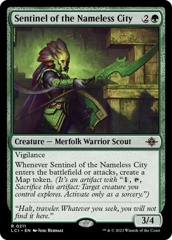 Sentinel of the Nameless City [The Lost Caverns of Ixalan] - tcgcollectibles