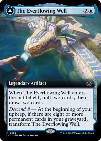 The Everflowing Well // The Myriad Pools (Extended Art) [The Lost Caverns of Ixalan] - tcgcollectibles