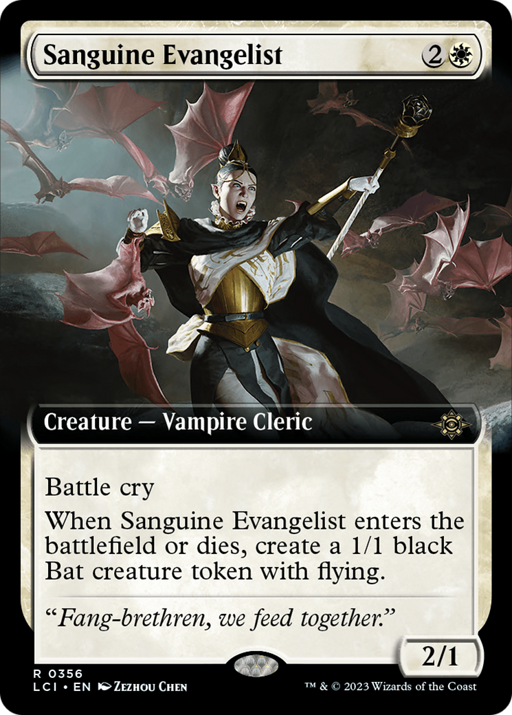 Sanguine Evangelist (Extended Art) [The Lost Caverns of Ixalan] - tcgcollectibles