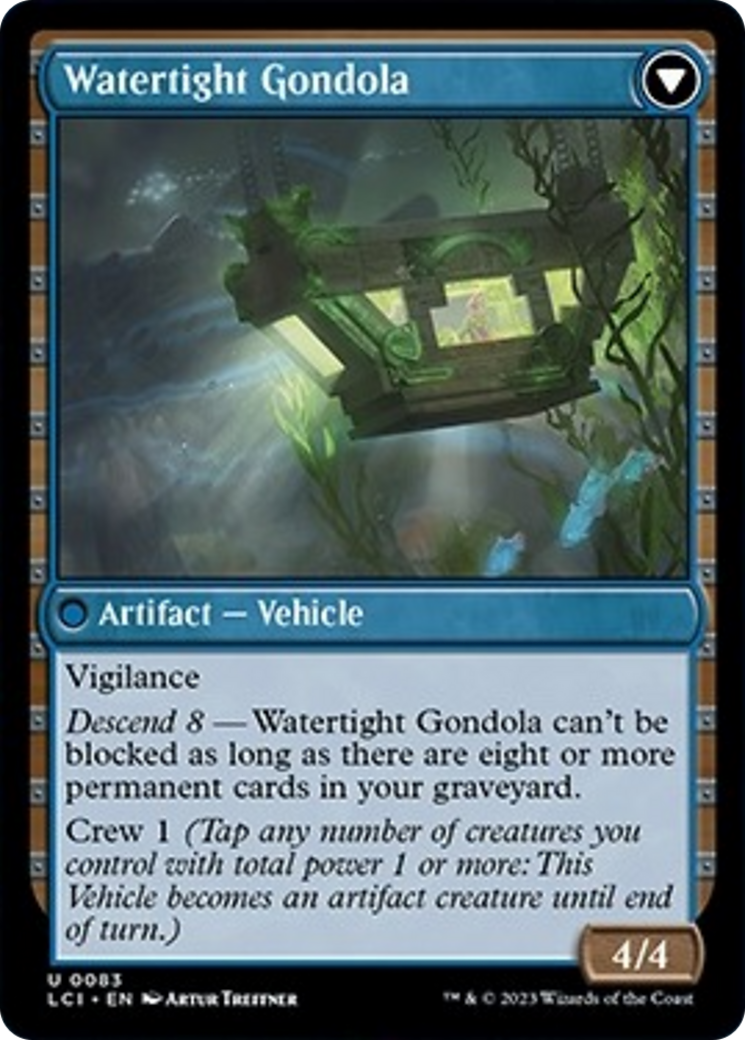 Waterlogged Hulk // Watertight Gondola [The Lost Caverns of Ixalan] - tcgcollectibles