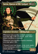Savra, Queen of the Golgari (Borderless) [Secret Lair Drop Series]