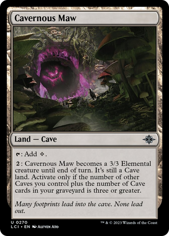 Cavernous Maw [The Lost Caverns of Ixalan] - tcgcollectibles