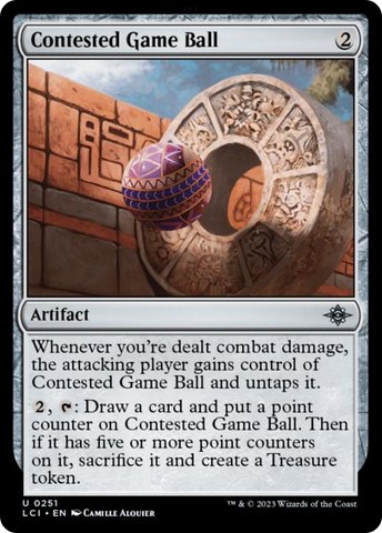 Contested Game Ball [The Lost Caverns of Ixalan] - tcgcollectibles
