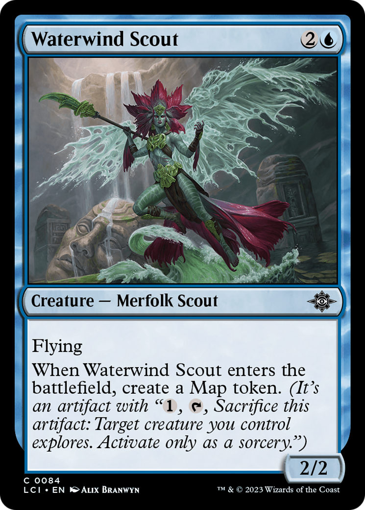 Waterwind Scout [The Lost Caverns of Ixalan] - tcgcollectibles