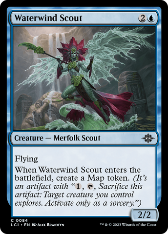 Waterwind Scout [The Lost Caverns of Ixalan] - tcgcollectibles