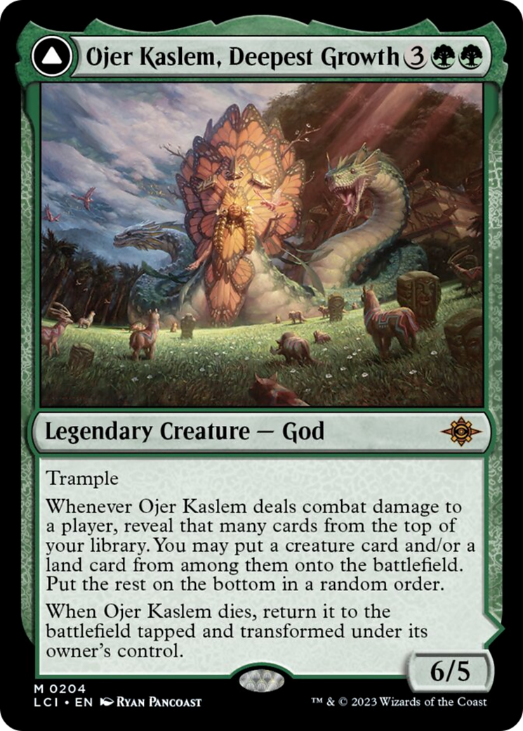 Ojer Kaslem, Deepest Growth // Temple of Cultivation [The Lost Caverns of Ixalan] - tcgcollectibles