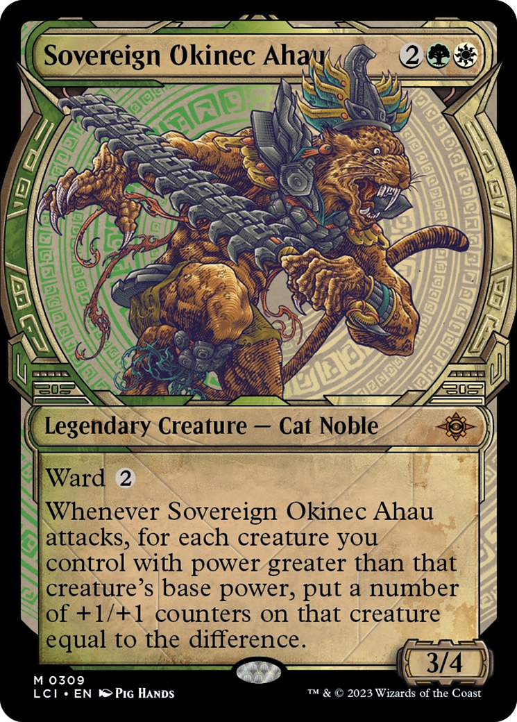 Sovereign Okinec Ahau (Showcase) [The Lost Caverns of Ixalan] - tcgcollectibles