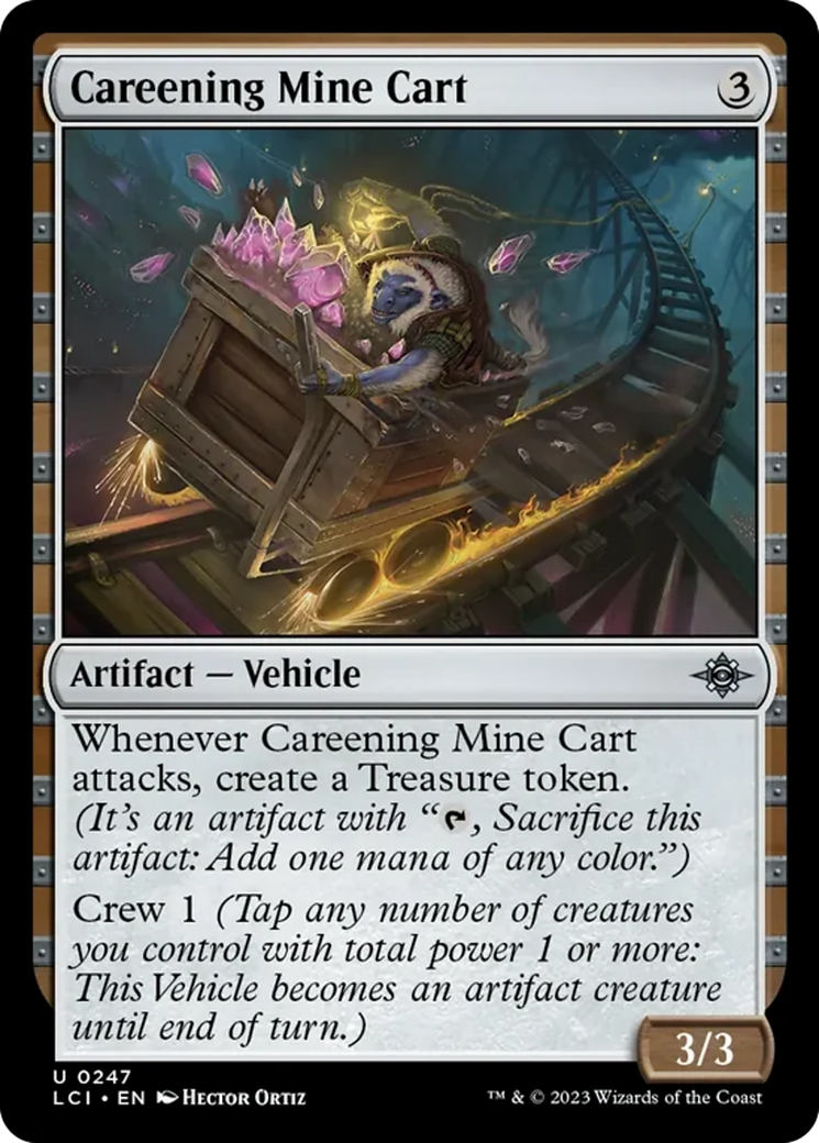 Careening Mine Cart [The Lost Caverns of Ixalan] - tcgcollectibles