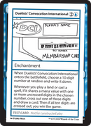 Duelists' Convocation International [Mystery Booster 2 Playtest Cards]