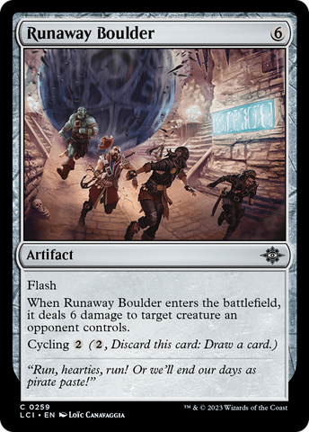 Runaway Boulder [The Lost Caverns of Ixalan] - tcgcollectibles