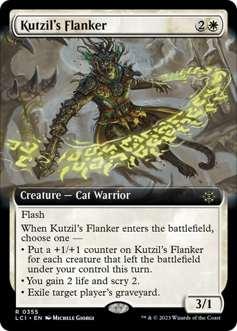 Kutzil's Flanker (Extended Art) [The Lost Caverns of Ixalan] - tcgcollectibles