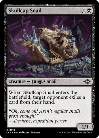 Skullcap Snail [The Lost Caverns of Ixalan] - tcgcollectibles