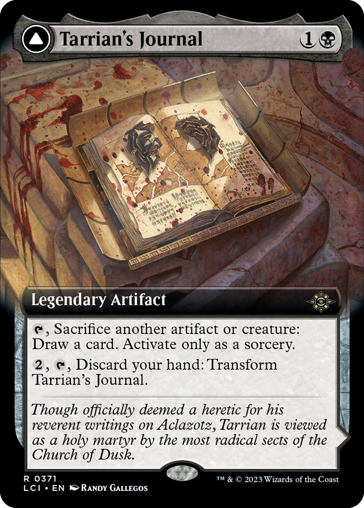 Tarrian's Journal // The Tomb of Aclazotz (Extended Art) [The Lost Caverns of Ixalan] - tcgcollectibles