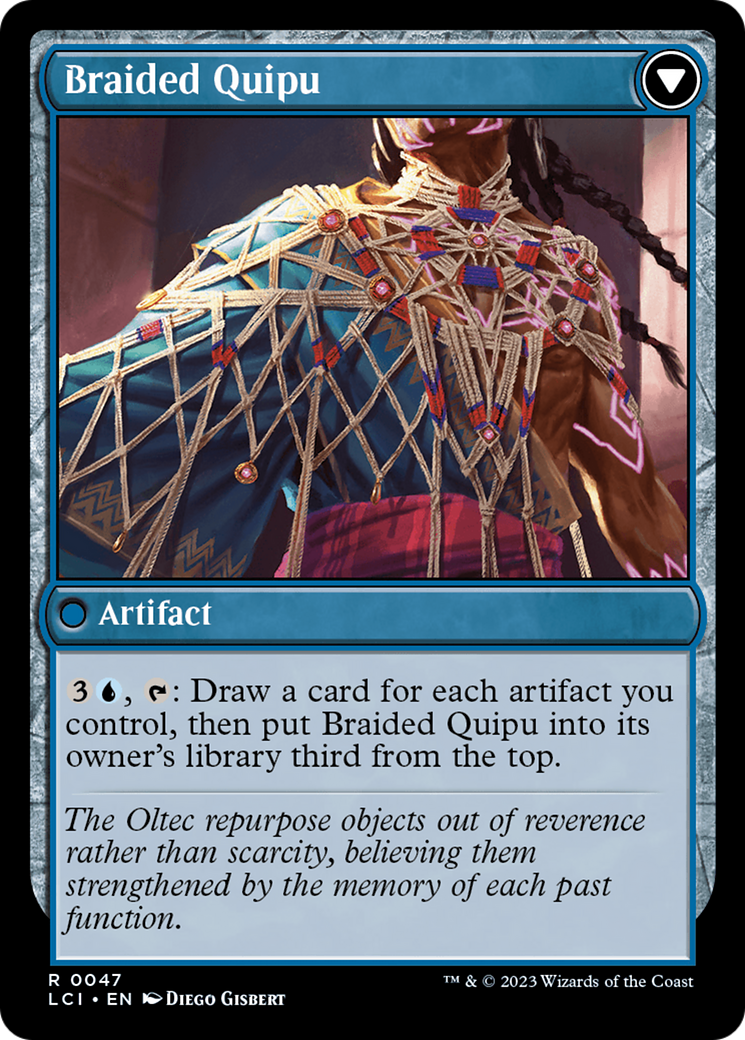 Braided Net // Braided Quipu [The Lost Caverns of Ixalan] - tcgcollectibles