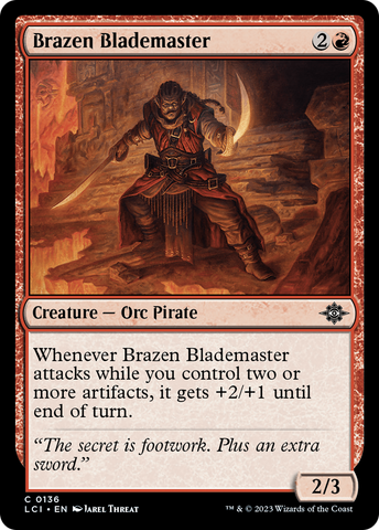 Brazen Blademaster [The Lost Caverns of Ixalan] - tcgcollectibles