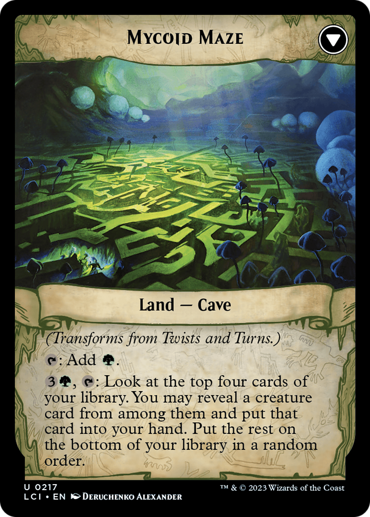 Twists and Turns // Mycoid Maze [The Lost Caverns of Ixalan] - tcgcollectibles