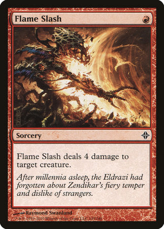 Flame Slash [Rise of the Eldrazi] - tcgcollectibles