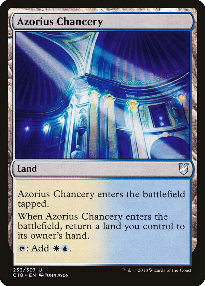 Azorius Chancery [Commander 2018] - tcgcollectibles