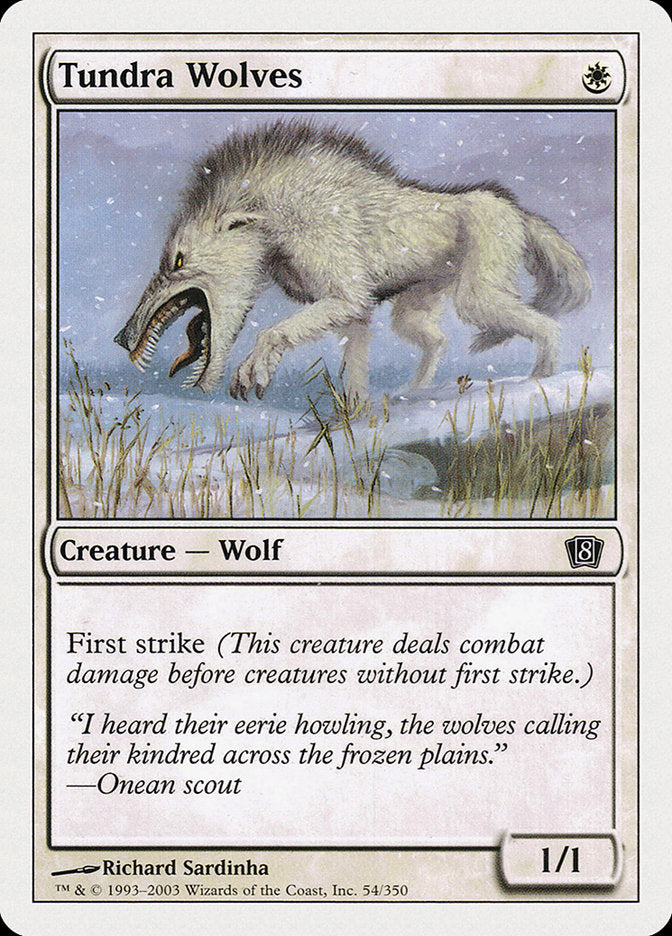 Tundra Wolves [Eighth Edition] - tcgcollectibles