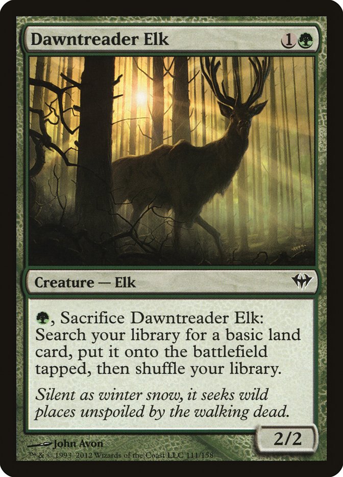 Dawntreader Elk [Dark Ascension] - tcgcollectibles