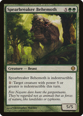 Spearbreaker Behemoth [Shards of Alara] - tcgcollectibles
