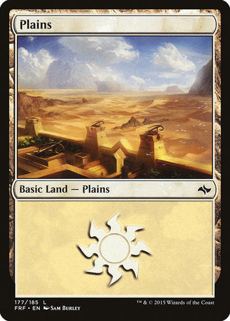 Plains (177) [Fate Reforged] - tcgcollectibles