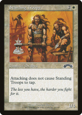 Standing Troops [Exodus] - tcgcollectibles