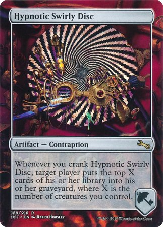 Hypnotic Swirly Disc [Unstable] - tcgcollectibles