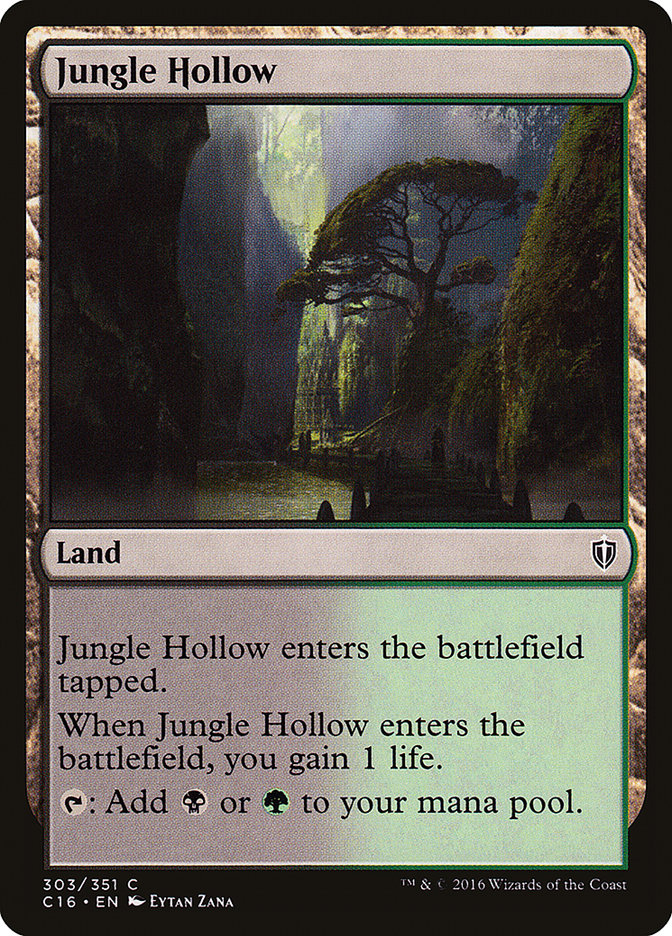 Jungle Hollow [Commander 2016] - tcgcollectibles