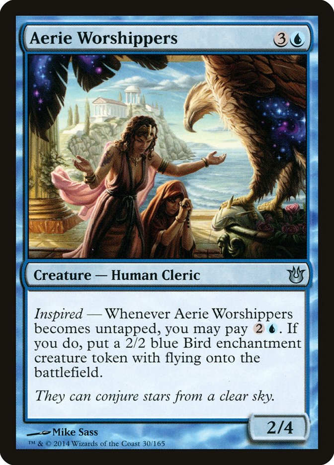 Aerie Worshippers [Born of the Gods] - tcgcollectibles