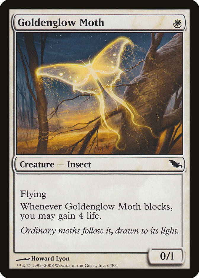 Goldenglow Moth [Shadowmoor] - tcgcollectibles