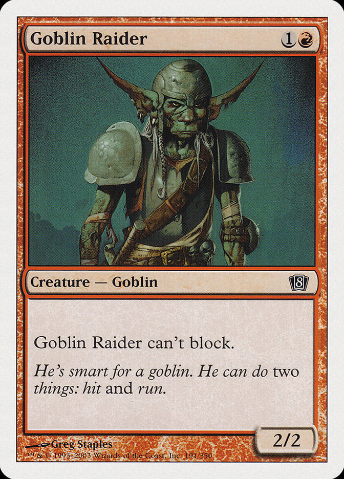 Goblin Raider [Eighth Edition] - tcgcollectibles