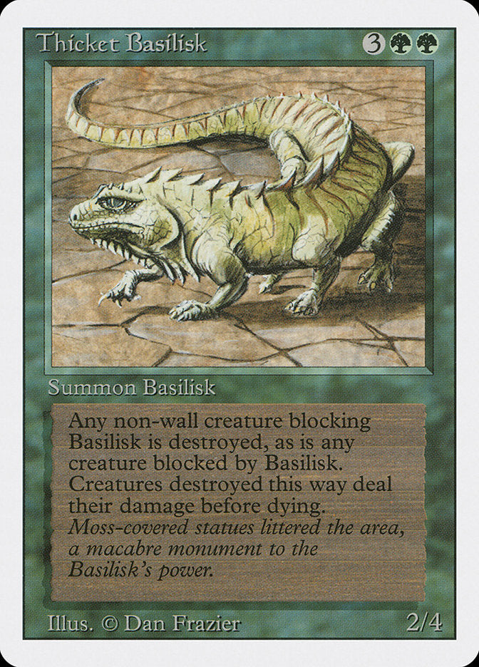 Thicket Basilisk [Revised Edition] - tcgcollectibles