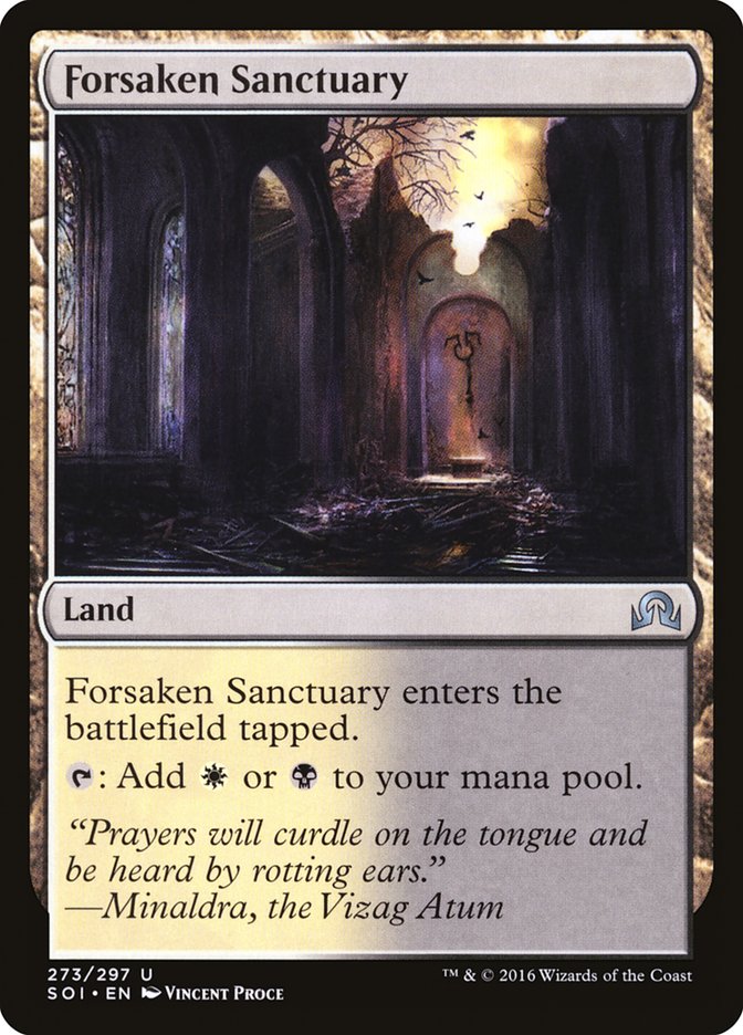 Forsaken Sanctuary [Shadows over Innistrad] - tcgcollectibles