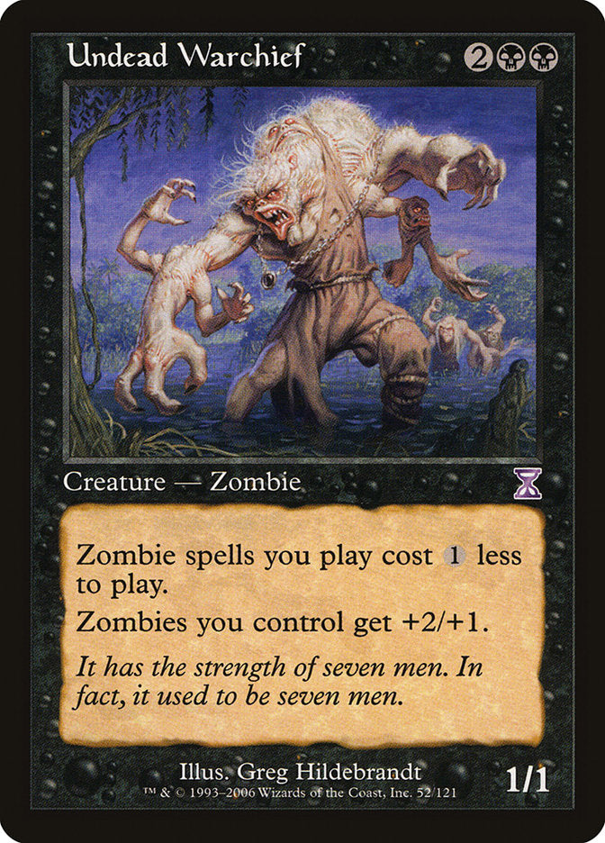 Undead Warchief [Time Spiral Timeshifted] - tcgcollectibles
