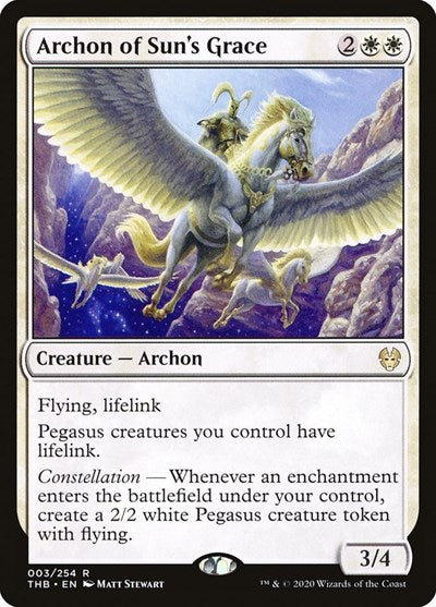 Archon of Sun's Grace [Theros Beyond Death] - tcgcollectibles
