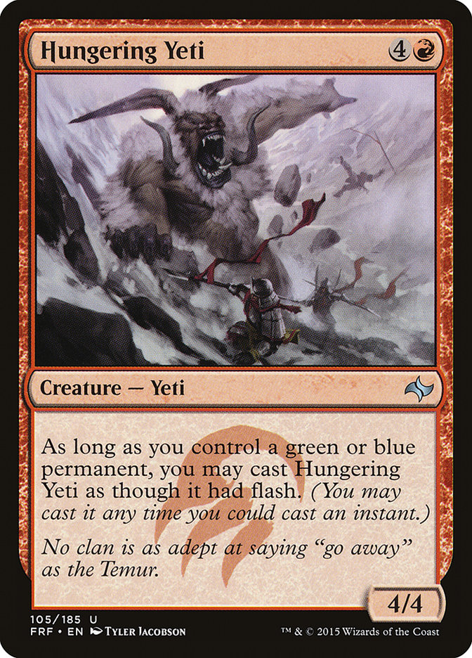 Hungering Yeti [Fate Reforged] - tcgcollectibles