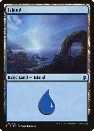 Island (293) [Commander Anthology] - tcgcollectibles